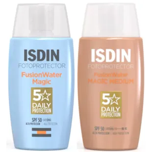 Isdin Fusion Water Magic SPF50 + Fusion Water Magic Color Medium