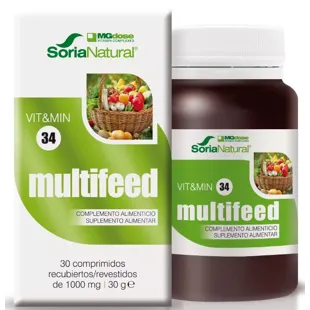 Soria Natural vit&min 34 Multifeed 30 Tablets