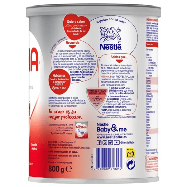 Nidina 2 Premium 2x800 gr