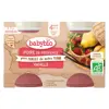 Babybio Poire Fraises Vanille Bio 260g