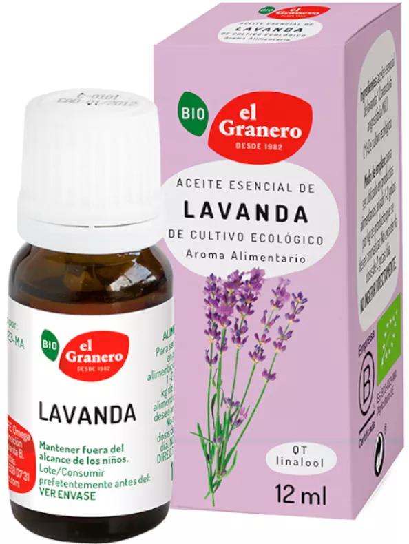 El Granero Integral Biologische Lavendel Essentiële Olie 12 ml