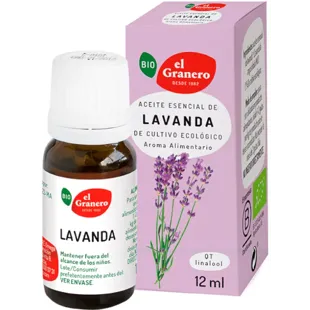 El Granero Integral Organic Lavender Essential Oil 12 ml