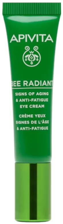 Apivita Abeille Rayonnante Révélateur Crème Yeux Contour 15 ml