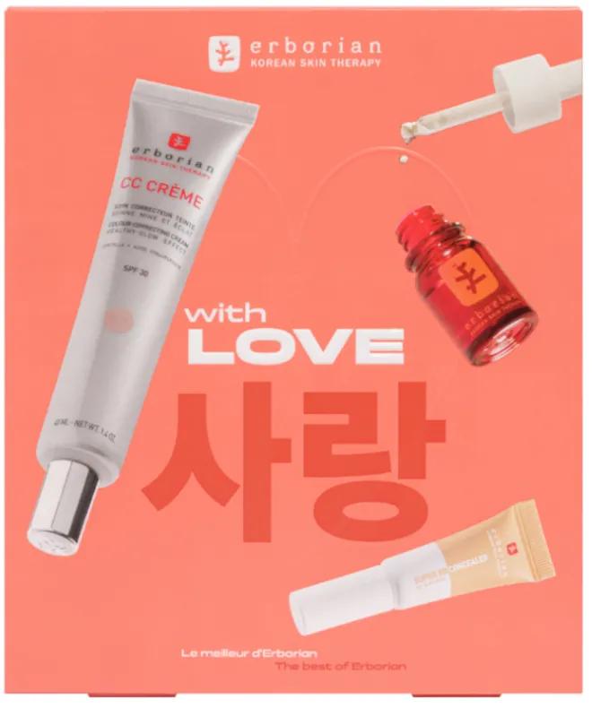 Imagen de Erborian CC Crème Clair 40 ml + Super BB Concealer Clair 3 ml + Skin Therapy Oil 10 ml