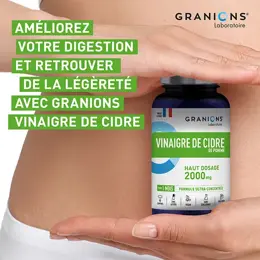 Granions Vinaigre de Cidre de Pomme 2000 mg - Digestion et Equilibre Intestinal