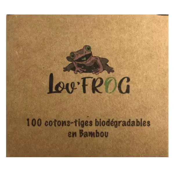 Lov'FROG  Bastoncillos de Bambú 100 unidades