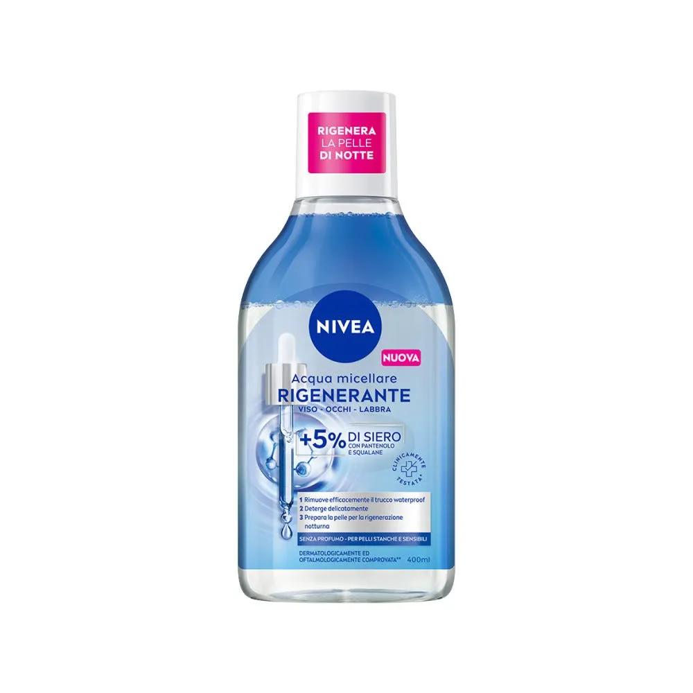 Nivea Acqua Micellare Rigenerante Struccante Viso e Occhi Con 5% Siero + Aminoacid Complex 400 ml