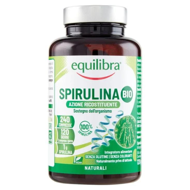 Equilibra Spirulina Bio Azione Ricostituente Integratore 240 Compresse