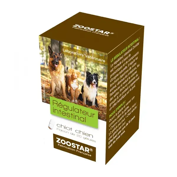 Zoostar Intestinal Regulator Puppy and Dog 20 capsules