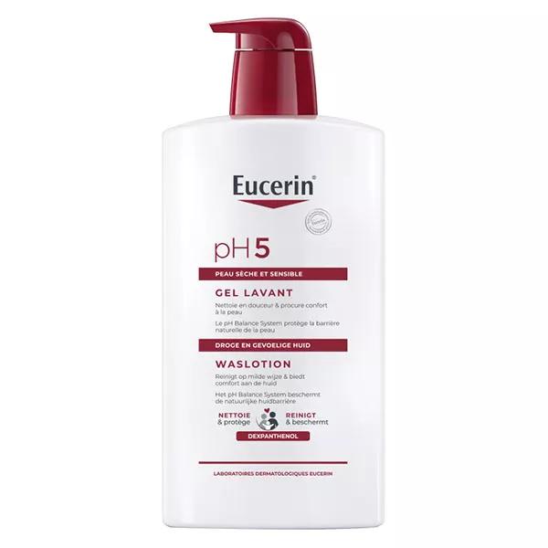 Eucerin PH5 Gel Lavant Peaux Sensibles Sèches 1L