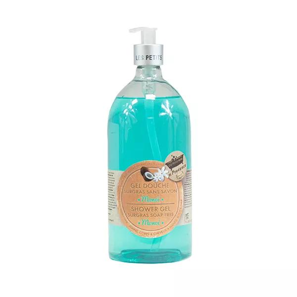 Les Petits Bains de Provence Gel de Ducha Sobregraso sin Jabón Monoï 1l 