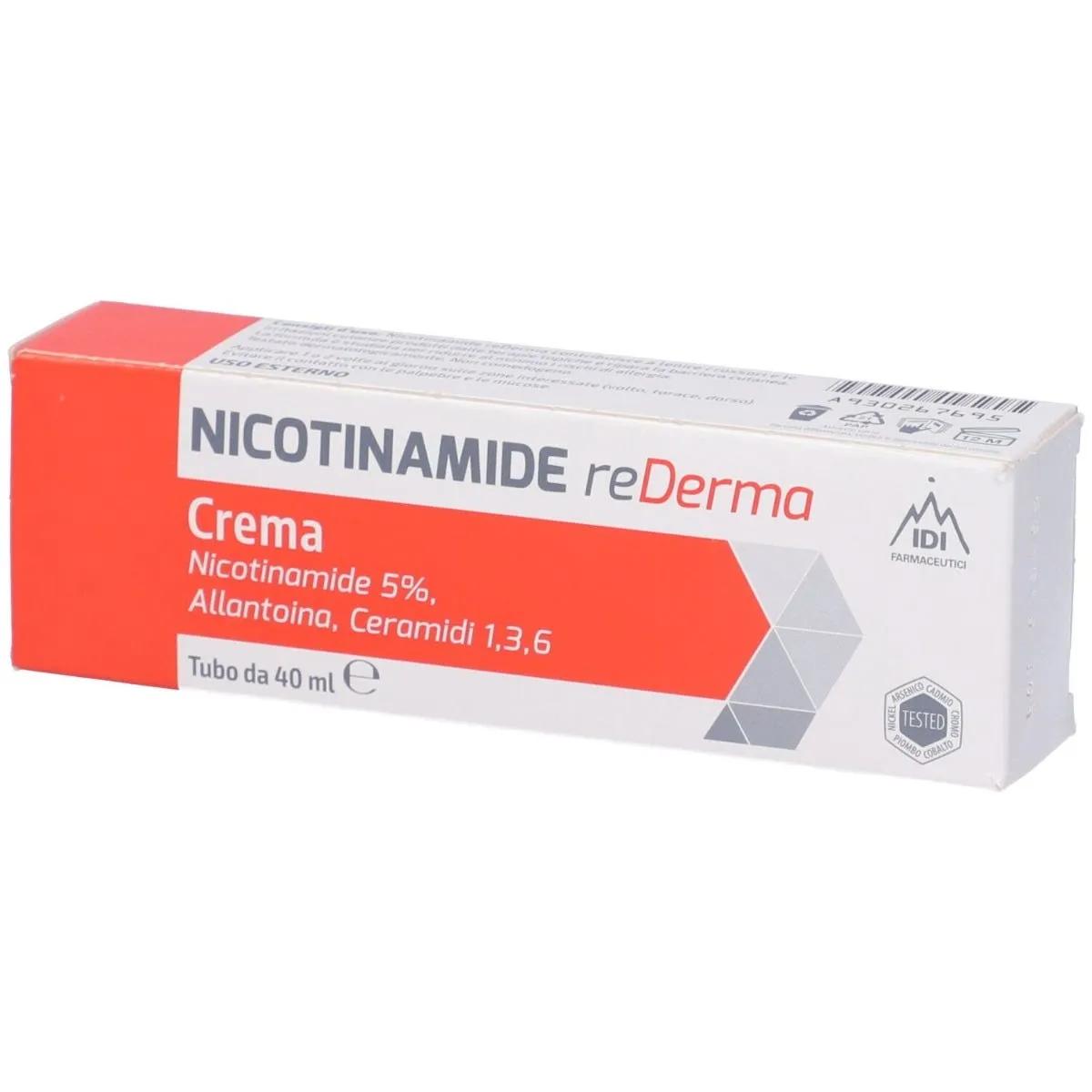 Idi Nicotinamide Rederma Crema Antinfiammatoria 40 ml