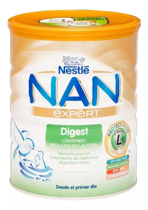 Nestlé Nan Expert Digest Contenido Reducido en Lactosa 800 gr