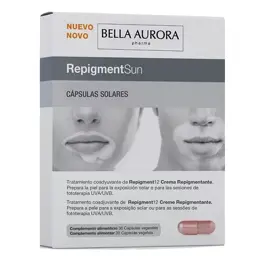 Bella Aurora Capsules Solaires RepigmentSun Boite de 30