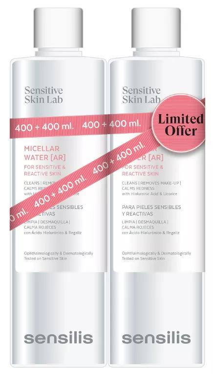 Imagen de Sensilis Agua Micelar AR Piel Sensible y Reactiva 2x400 ml