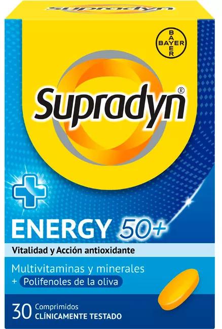 Supradyn Nuevo Activo 50+ Energiay Vitalidade 30 Comprimidos