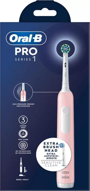Oral-B Elektrische Zahnbürste Pro 1 Rosa