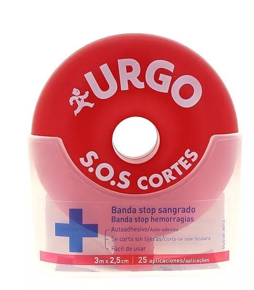 Urgo SOS Cortes Banda 3mx2,5cm