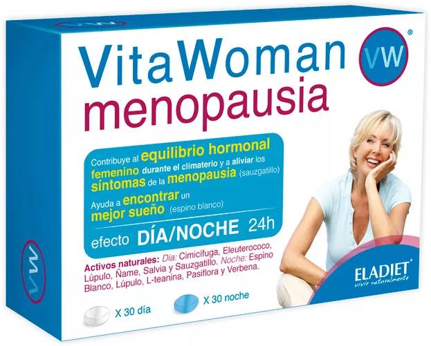 Eladiet Vitawoman Menopausia Día y Noche 60 Comprimidos