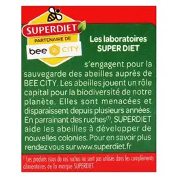 Superdiet Ginseng Bio Gelée Royale & Acérola 20 ampoules