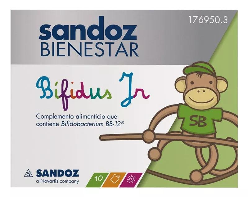 Enveloppes de Bifidus Jr bien-être Sandoz