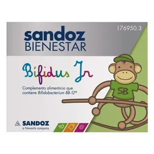 Sandoz Wellness Bifidus Jr 10 Sachets