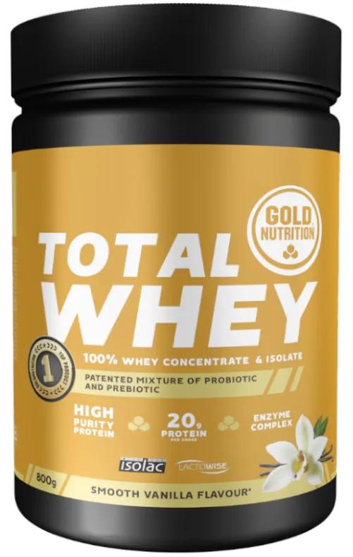 GoldNutrition Total Whey Vanille 800 gr
