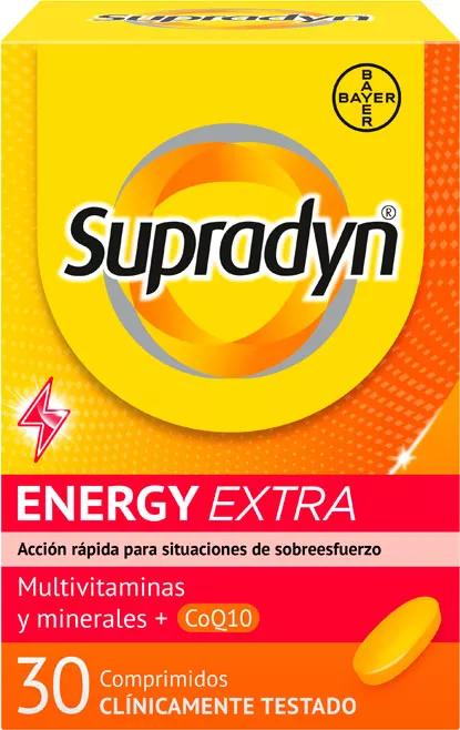 Supradyn Energy Extra Sport Vitaminen en Energie 30 Tabletten