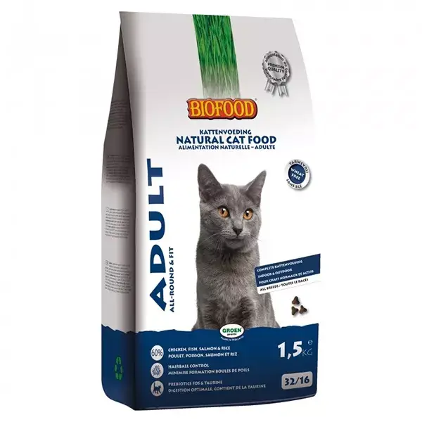 Biofood Chat Croquettes Adulte 1,5kg