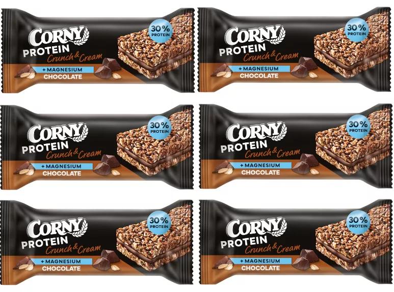 Barretta Di Cereali Al Cioccolato Al Latte Corny Protein 6x35 gr