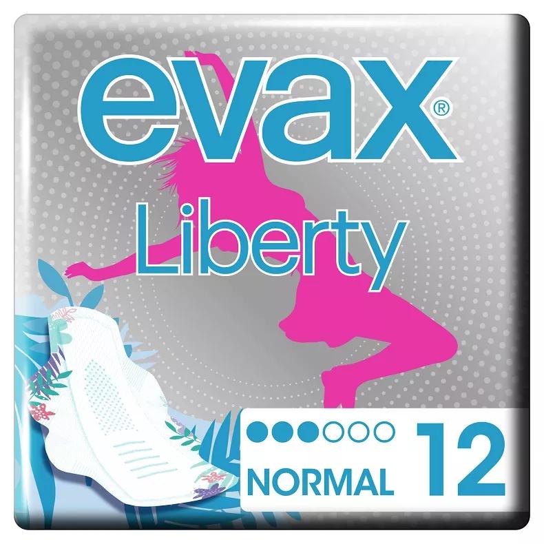 Evax Compresas Liberty Normal Alas 12 uds
