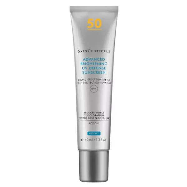 SkinCeuticals Photoprotection Advanced Brightening UV Defense Sunscreen Protection Solaire Anti-Taches Visage SPF50  40ml
