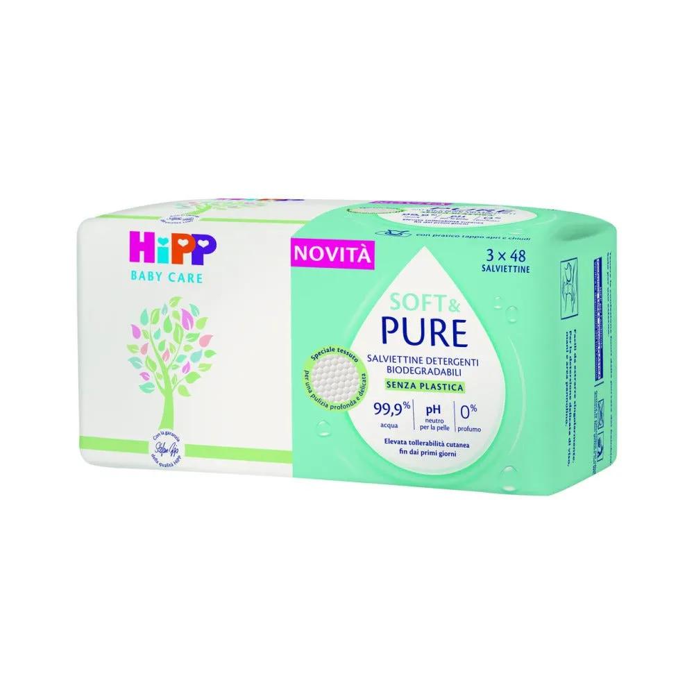 Hipp Salviettine Soft&Pure 3X48 Pezzi