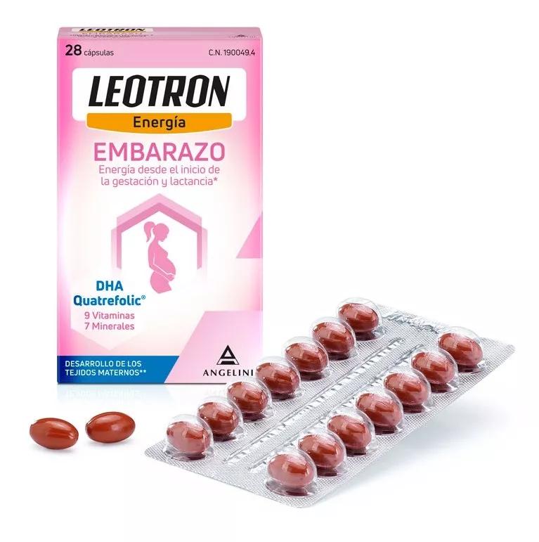 Leotron Energia gravidez 28 Cápsulas