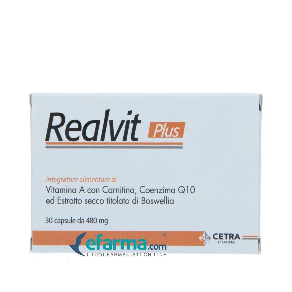 Realvit Plus Integratore 30 Capsule