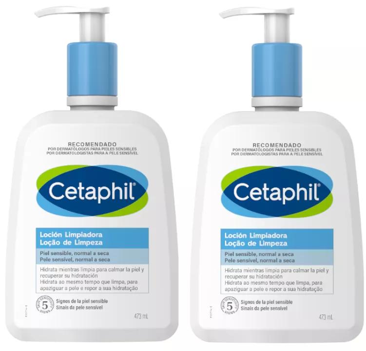 Cetaphil Lotion Nettoyante 2x473 ml