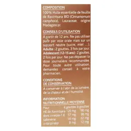 Arko Essentiel Huile Essentielle Bio Ravintsara N°27 5ml