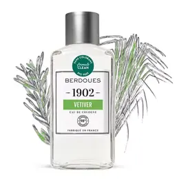 Berdoues 1902 Eau de Cologne Vetiver 98% Naturel 480ml