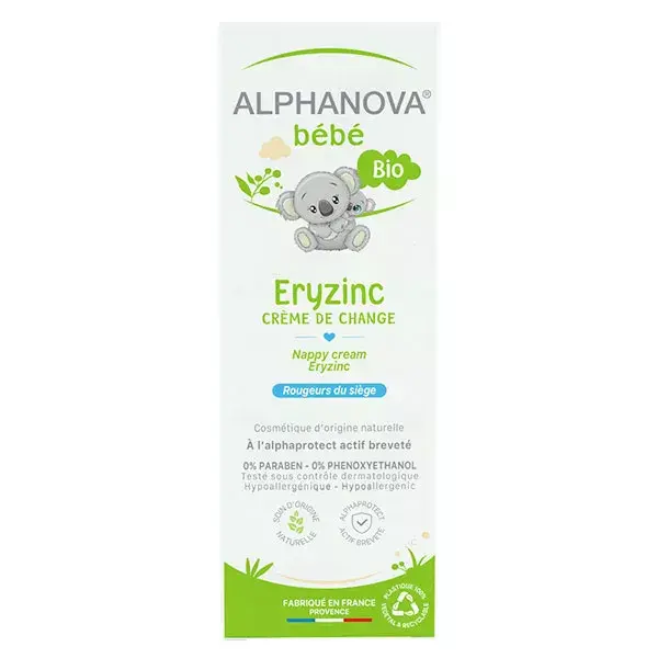 Alphanova Eryzinc Baby Changing Cream 75g 