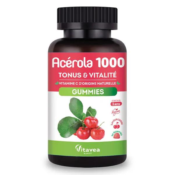 Vitavea Acerola 1000mg Vitamina C Tono & Vitalità 30 gummies