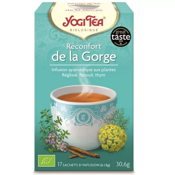 Yogi Tea Reconfort de la Gorge 17 sachets
