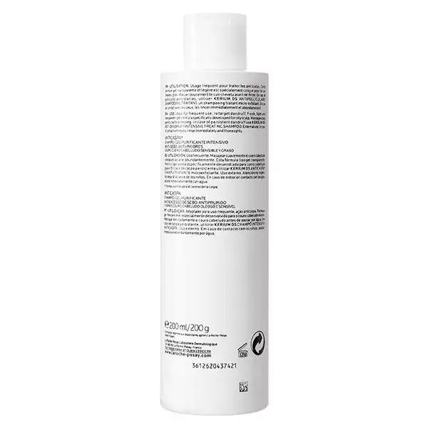 La Roche Posay Kerium Anti-Dandruff Shampoo 200ml