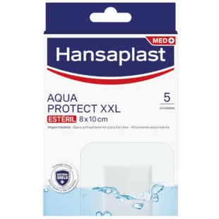 Hansaplast Aqua Protect XXL 8x10cm 5 Units
