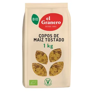El Granero Integral Flocos de Milho Torrados Orgânicos 1 Kg