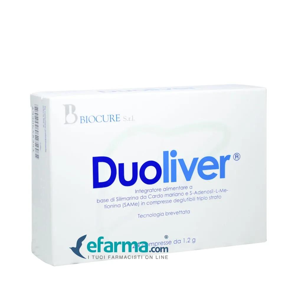 Biocure Duoliver Integratore Antiossidante 24 Compresse