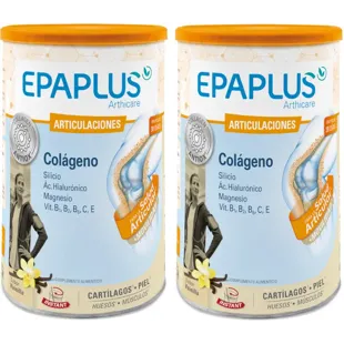 Epaplus Arthicare Colágeno + Silício + Ácido Hialurônico Sabor Baunilha 2x334 gr