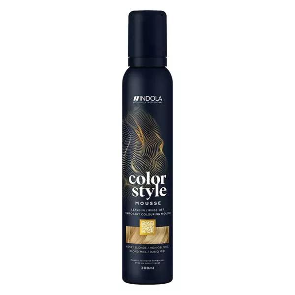 INDOLA COLOR STYLE MOUSSE Blond Miel 200ml