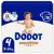 Dodot Sensitive T4 Diapers (9-14 Kg) 70 units