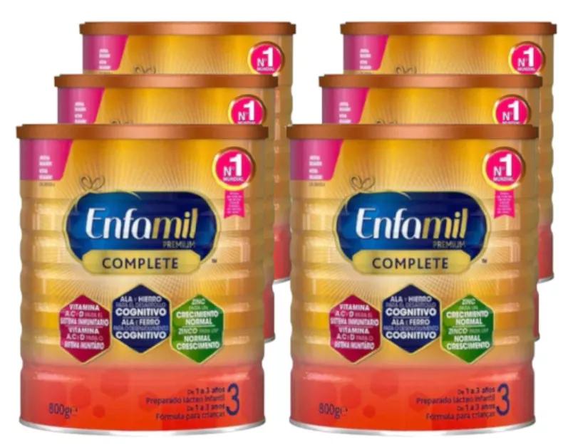 Enfamil 3 Premium Complete Leite de Crescimento 6x800 gr