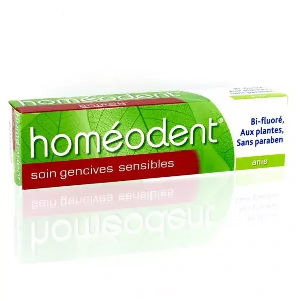Boiron Homéodent Dentifrice Soin Gencives Sensibles Anis 75ml